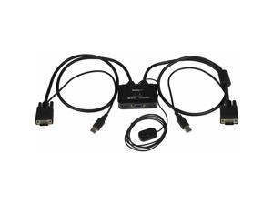 STARTECH.COM SV211USB 2 Port VGA Cable KVM Switch STARTECH.COM SV211USB 2 Port VGA Cable KVM Switch