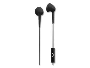 JELLEEZ SOFT EARBUD W/MIC BLACK JELLEEZ SOFT EARBUD W/MIC BLACK