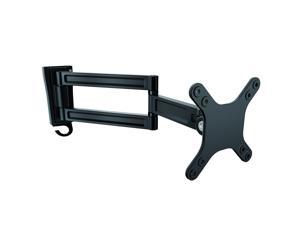 StarTech ARMWALLDS Wall Mount Monitor Arm - Dual Swivel - Supports 13" to 27" Monitors - VESA Mount - TV Wall Mount - TV Mount
