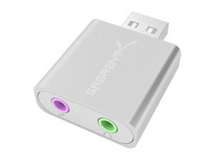 SABRENT AU-EMAC USB EXTERNAL STEREO SOUND ADAPTER SABRENT AU-EMAC USB EXTERNAL STEREO SOUND ADAPTER