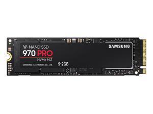 SAMSUNG 970 PRO M.2 2280 512GB PCIe Gen 3.0 x4, NVMe 1.3 V-NAND 2-bit MLC Internal Solid State Drive (SSD) MZ-V7P512E