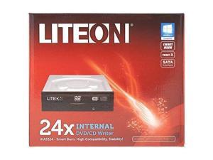 Lite-On 24x SATA Internal DVD/RW Optical Drives IHAS324-17 Black