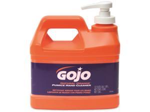 Gojo 0958-04 Pumice Hand Cleaner, 0.5 gal, Pump Bottle, Liquid, Opaque/Gray, Citrus, 6 - 8 pH, > 100 deg C