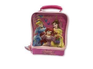 Lunch Box - Princess - Insulated - Dual Zipper - Pink - Beautiful Rose Lunch Box - Princess - Insulated - Dual Zipper - Pink - Beautiful Rose