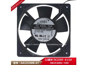 For 1 PCS ADDA Fan AA1252MB-AT AC 220V 12CM 12025 0.11A 2 Wire