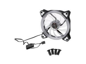 DC 12V 3+4 Pin 120x120x25mm LED Fan RGB 12025 PC Computer Case Cooling Radiator Z07 Drop ship DC 12V 3+4 Pin 120x120x25mm LED Fan RGB 12025 PC Computer Case Cooling Radiator Z07 Drop ship