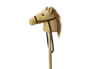 Aurora World World Giddy-Up Stick Horse 37" Plush, Beige