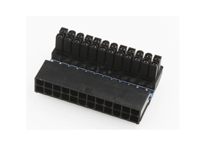 ATX 24Pin Female to 24pin Male 90 Degree Power Adapter Mainboard Motherboard 24 Pin Connector For Desktops PC Cable Power Supply ATX 24Pin Female to 24pin Male 90 Degree Power Adapter Mainboard Motherboard 24 Pin Connector For Desktops PC Cable Power Supply