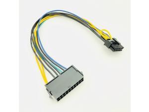 Computer Cable PSU ATX 20Pin to 10Pin Female to Male Adapter Converter Power Supply Cable Cord 30cm for Lenovo Motherboard 18AWG Computer Cable PSU ATX 20Pin to 10Pin Female to Male Adapter Converter Power Supply Cable Cord 30cm for Lenovo Motherboard 18AWG