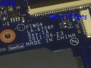 PIWG4 LA-6758P LAPTOP MOTHERBOARD For Lenovo Ideapad G770 NOTEBOOK PC WITH WITH CARD PIWG4 LA-6758P LAPTOP MOTHERBOARD For Lenovo Ideapad G770 NOTEBOOK PC WITH WITH CARD
