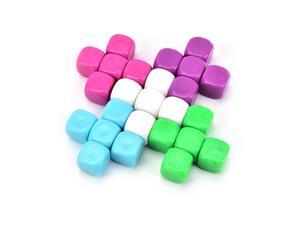 New 25pcs Blank Six Sided D6 D RPG Fun Family BBQ Party Game Gambling Education New 25pcs Blank Six Sided D6 D RPG Fun Family BBQ Party Game Gambling Education