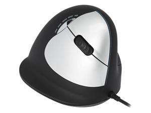 R-GO BREAK Medium Vertical USB Wired Mouse, Right Hand - Black R-GO BREAK Medium Vertical USB Wired Mouse, Right Hand - Black