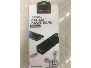 Bytech BYPB40102AC 4000 mAh Rechargeable Mobile Power Bank Bytech BYPB40102AC 4000 mAh Rechargeable Mobile Power Bank