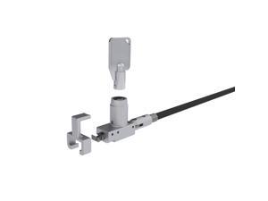 Noble Wedge Lock With Barrel Key And Cable Trap, Taa Compliant, Keyed Alike Noble Wedge Lock With Barrel Key And Cable Trap, Taa Compliant, Keyed Alike