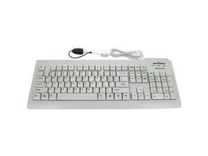 Seal Shield Silver Seal Glow Waterproof Keyboard Long Cable SSWKSV207GL Seal Shield Silver Seal Glow Waterproof Keyboard Long Cable SSWKSV207GL