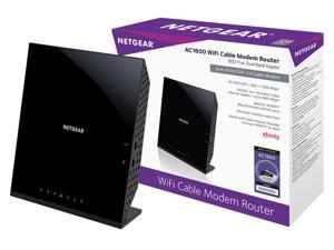 Netgear C6250-100NAS AC1600 (16x4) WiFi Cable Modem Router Combo (C6250) DOCSIS 3.0 Certified for Xfinity Comcast, Time Warner Cable, Cox, More (Renewed)