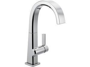Delta Faucet Pivotal Single-Handle Bar-Prep Kitchen Sink Faucet Chrome 1993LF