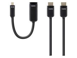 Belkin Mini DisplayPort/HDMI Audio/Video Cable Belkin Mini DisplayPort/HDMI Audio/Video Cable