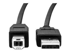 Rocstor Y10C209-B1 15Ft Usb 2.0 Type A To Type B Male To Male Cable Black Rocstor Y10C209-B1 15Ft Usb 2.0 Type A To Type B Male To Male Cable Black