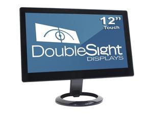 DoubleSight Displays DS-12HT 12.1" LCD Touchscreen Monitor - 16 ms - TAA Compliant - Capacitive - 1366 x 768 - WXGA - 200 Nit - HDMI - USB - EPEAT - 3 Year