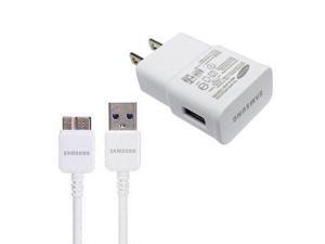 Samsung Galaxy Note 3 N9000 2A Travel Charger Head EP-TA10JWS with 3 FT Cable Samsung Galaxy Note 3 N9000 2A Travel Charger Head EP-TA10JWS with 3 FT Cable