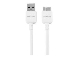 Samsung Galaxy Note 3 USB 30 5Feet Data Cable  NonRetail Packaging  White