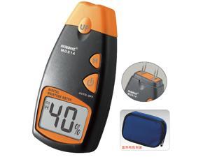 New MD814 Digital Wood Moisture Meter Humidity Tester 4 Pin with LCD MD-814.