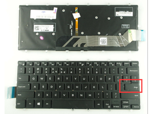 Replacement Laptop Keyboard for Dell 13-5000 7368 7378 5568 7569 7460 5368 7466 with Backlit US Layout Replacement Laptop Keyboard for Dell 13-5000 7368 7378 5568 7569 7460 5368 7466 with Backlit US Layout