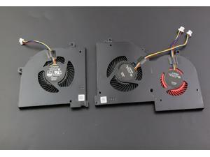 New a pair 4 pin GPU CPU Cooling Fan for MSI GS65 Stealth GS65VR P65 ,GS65 Stealth 8SE ,GS65 Stealth Thin 8RF, GS65 Stealth 8SF,GS65 Stealth Thin 8RE MS-16Q2 16Q1 16Q3 16Q2-GPU-CW 16Q2-CPU-CW New a pair 4 pin GPU CPU Cooling Fan for MSI GS65 Stealth GS65VR P65 ,GS65 Stealth 8SE ,GS65 Stealth Thin 8RF, GS65 Stealth 8SF,GS65 Stealth Thin 8RE MS-16Q2 16Q1 16Q3 16Q2-GPU-CW 16Q2-CPU-CW