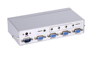 MT-3504AV 4 Port VGA And audio Splitte 350mhz 1920*1440max MT-3504AV 4 Port VGA And audio Splitte 350mhz 1920*1440max