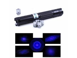 450nm 5mW Blue Beam Laser Light Lazer Powerful Military light Goggles Aluminum 