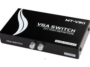 Black 2 in1 Press Button Dual 15Pin VGA Ports In audio Splitter Switch Box 2 Ports Black 2 in1 Press Button Dual 15Pin VGA Ports In audio Splitter Switch Box 2 Ports