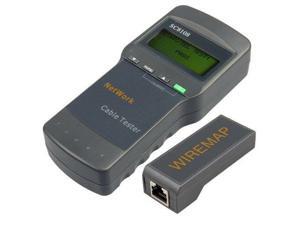 CAT5 RJ45 Network Cable Tester Test Meter SC8108 Test Line Length CAT5 RJ45 Network Cable Tester Test Meter SC8108 Test Line Length