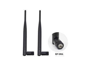2 X 868MHz 900MHz 915MHz 6dBi High Gain Omni WIFI Antenna RP-SMA WIFI Booster Antenna 2 X 868MHz 900MHz 915MHz 6dBi High Gain Omni WIFI Antenna RP-SMA WIFI Booster Antenna
