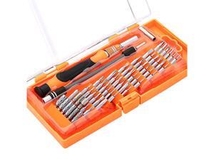 PC and Electronic Devices Precision Screwdriver Set 32 in 1 Magnetic Driver Bit Set Mini Screwdriver Set Small Screwdriver Set for Phone