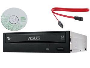 Asus SATA 24X Internal Burner Drive +Software CD DVD DVRW for PC & Duplicator