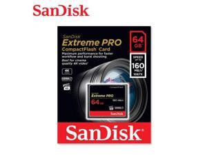 SanDisk Extreme Pro 64G 64GB Compact Flash CF 160MB/s UDMA7 Memory Card SanDisk Extreme Pro 64G 64GB Compact Flash CF 160MB/s UDMA7 Memory Card