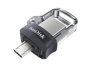 SanDisk Ultra Dual M3.0 32GB USB 3.0 OTG Pen Drive Thumb Stick Up to 150 MB/s SDDD3 Micro-USB and USB 3.0 connectors SanDisk Ultra Dual M3.0 32GB USB 3.0 OTG Pen Drive Thumb Stick Up to 150 MB/s SDDD3 Micro-USB and USB 3.0 connectors