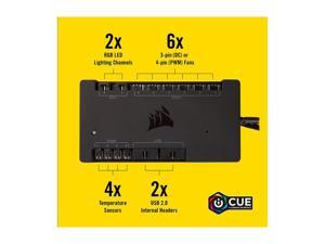 CORSAIR Commander PRO, CL-9011110-WW, Digital Fan and RGB Lighting Controller CORSAIR Commander PRO, CL-9011110-WW, Digital Fan and RGB Lighting Controller