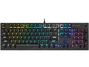 Corsair K60 RGB Pro Low Profile Mechanical Gaming Keyboard - Cherry MX Low Profile Speed Mechanical Keyswitches – Slim and Streamlined Durable Aluminum Frame - Customizable Per-Key RGB Backlighting Corsair K60 RGB Pro Low Profile Mechanical Gaming Keyboard - Cherry MX Low Profile Speed Mechanical Keyswitches – Slim and Streamlined Durable Aluminum Frame - Customizable Per-Key RGB Backlighting