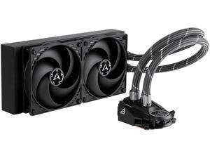 ARCTIC Liquid Freezer II 240 - Multi Compatible All-in-One CPU AIO Water Cooler, Compatible with Intel & AMD, Efficient PWM Controlled Pump, Fan Speed: 200-1800 RPM (Controlled via PWM) - Black