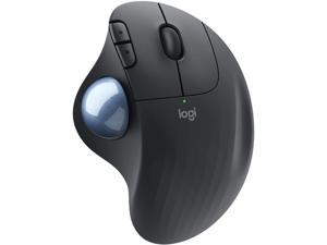 Logitech ERGO M575 Wireless Trackball Mouse, Easy thumb control, Precision and smooth tracking, Ergonomic comfort design, Windows/Mac, Bluetooth, USB - Graphite Logitech ERGO M575 Wireless Trackball Mouse, Easy thumb control, Precision and smooth tracking, Ergonomic comfort design, Windows/Mac, Bluetooth, USB - Graphite