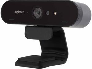 Logitech Brio 4K Webcam, Ultra 4K HD Video Calling, Noise-Canceling mic, HD Auto Light Correction, Wide Field of View, Works Microsoft Teams, Zoom, Google Voice, PC/Mac/Laptop/Macbook/Tablet Web Cams - Newegg.com