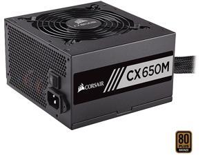 Corsair CX Series 650 Watt 80 Plus Bronze Certified Modular Power Supply (CP-9020103-NA) Corsair CX Series 650 Watt 80 Plus Bronze Certified Modular Power Supply (CP-9020103-NA)