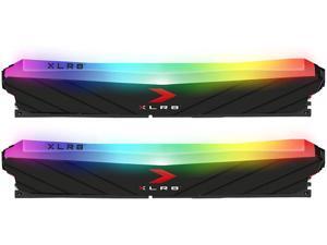 PNY 32GB (2x16GB) XLR8 Gaming Epic-X RGB DDR4 3600MHz Desktop Memory – (MD32GK2D4360018XRGB) PNY 32GB (2x16GB) XLR8 Gaming Epic-X RGB DDR4 3600MHz Desktop Memory – (MD32GK2D4360018XRGB)
