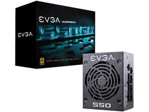 EVGA SuperNOVA 550 GM, 80 Plus Gold 550W, Fully Modular, ECO Mode with DBB Fan, Includes Power ON Self Tester, SFX Form Factor, Power Supply 123-GM-0550-Y1