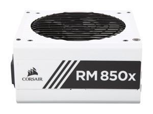 Corsair RMX White Series (2018), RM850x, 850 Watt, 80+ Gold Certified, Fully Modular Power Supply - White, 80 PLUS Gold (CP-9020188-NA)