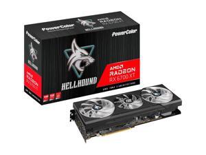 PowerColor Hellhound AMD Radeon RX 6700 XT Gaming Graphics Card with 12GB GDDR6 Memory, Powered by AMD RDNA 2, Raytracing, PCI Express 4.0, HDMI 2.1, AMD Infinity Cache PowerColor Hellhound AMD Radeon RX 6700 XT Gaming Graphics Card with 12GB GDDR6 Memory, Powered by AMD RDNA 2, Raytracing, PCI Express 4.0, HDMI 2.1, AMD Infinity Cache