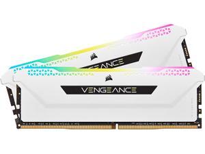 Corsair Vengeance RGB Pro SL 32GB (2x16GB) DDR4 3600 (PC4-28800) C18 1.35V Desktop Memory - White (CMH32GX4M2D3600C18W) Corsair Vengeance RGB Pro SL 32GB (2x16GB) DDR4 3600 (PC4-28800) C18 1.35V Desktop Memory - White (CMH32GX4M2D3600C18W)