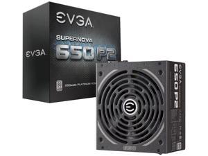 EVGA 220-P2-0650-X1 SuperNOVA 650 P2, 80+ PLATINUM 650W , Fully Modular , EVGA ECO Mode, 10 Year Warranty , Includes FREE Power On Self Tester, Power Supply ,Black